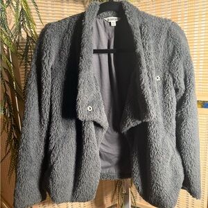 BB Dakota Charcoal Teddy Jacket
